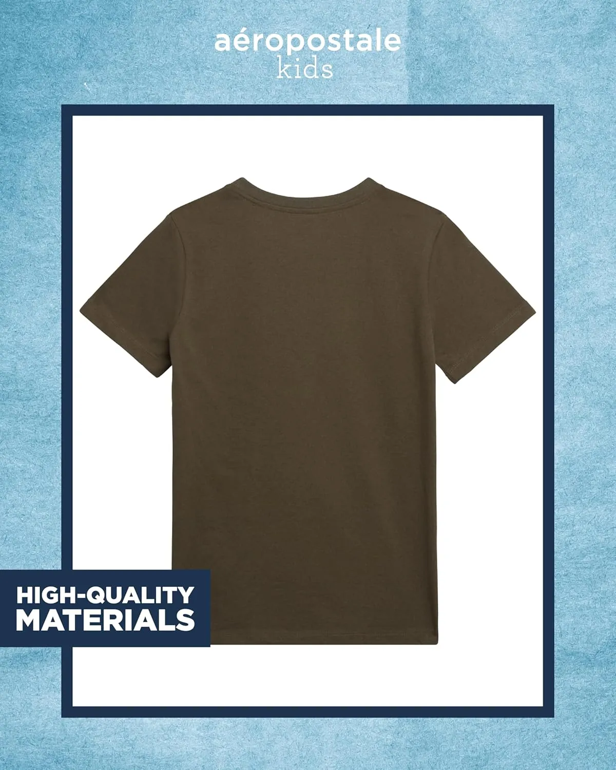AEROPOSTALE Boys' Graphic T-Shirt - Short Sleeve Kids Crewneck Pullover Tees - Casual Graphic T-Shirts for Boys (Sizes: 8-16)
