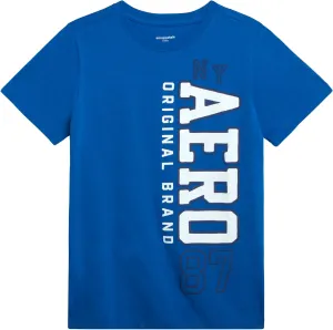 AEROPOSTALE Boys' Graphic T-Shirt - Short Sleeve Kids Crewneck Pullover Tees - Casual Graphic T-Shirts for Boys (Sizes: 8-16)