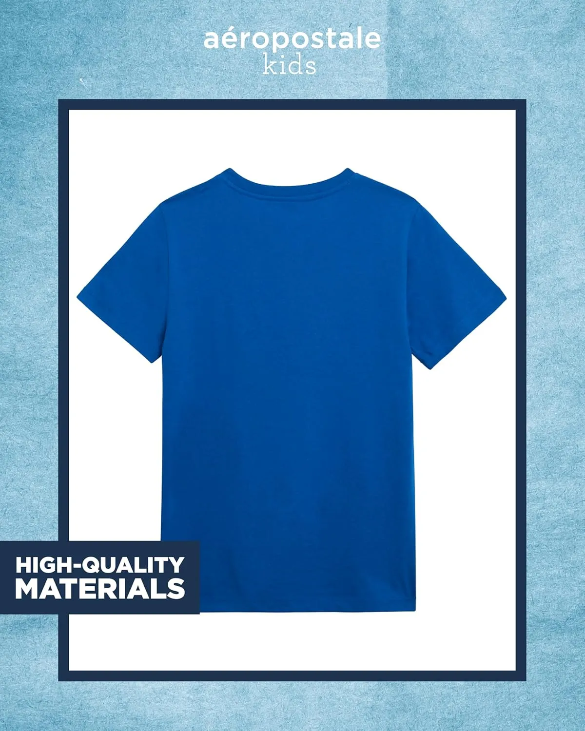 AEROPOSTALE Boys' Graphic T-Shirt - Short Sleeve Kids Crewneck Pullover Tees - Casual Graphic T-Shirts for Boys (Sizes: 8-16)