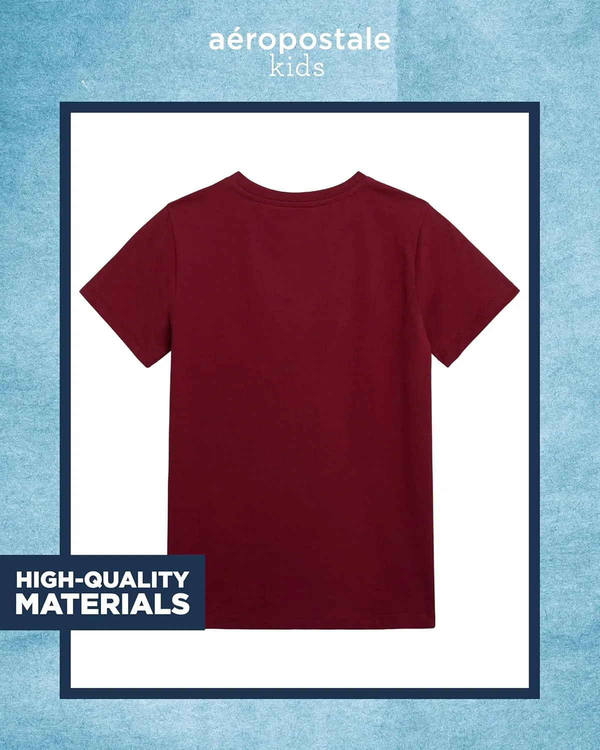 AEROPOSTALE Boys' Graphic T-Shirt - Short Sleeve Kids Crewneck Pullover Tees - Casual Graphic T-Shirts for Boys (Sizes: 8-16)
