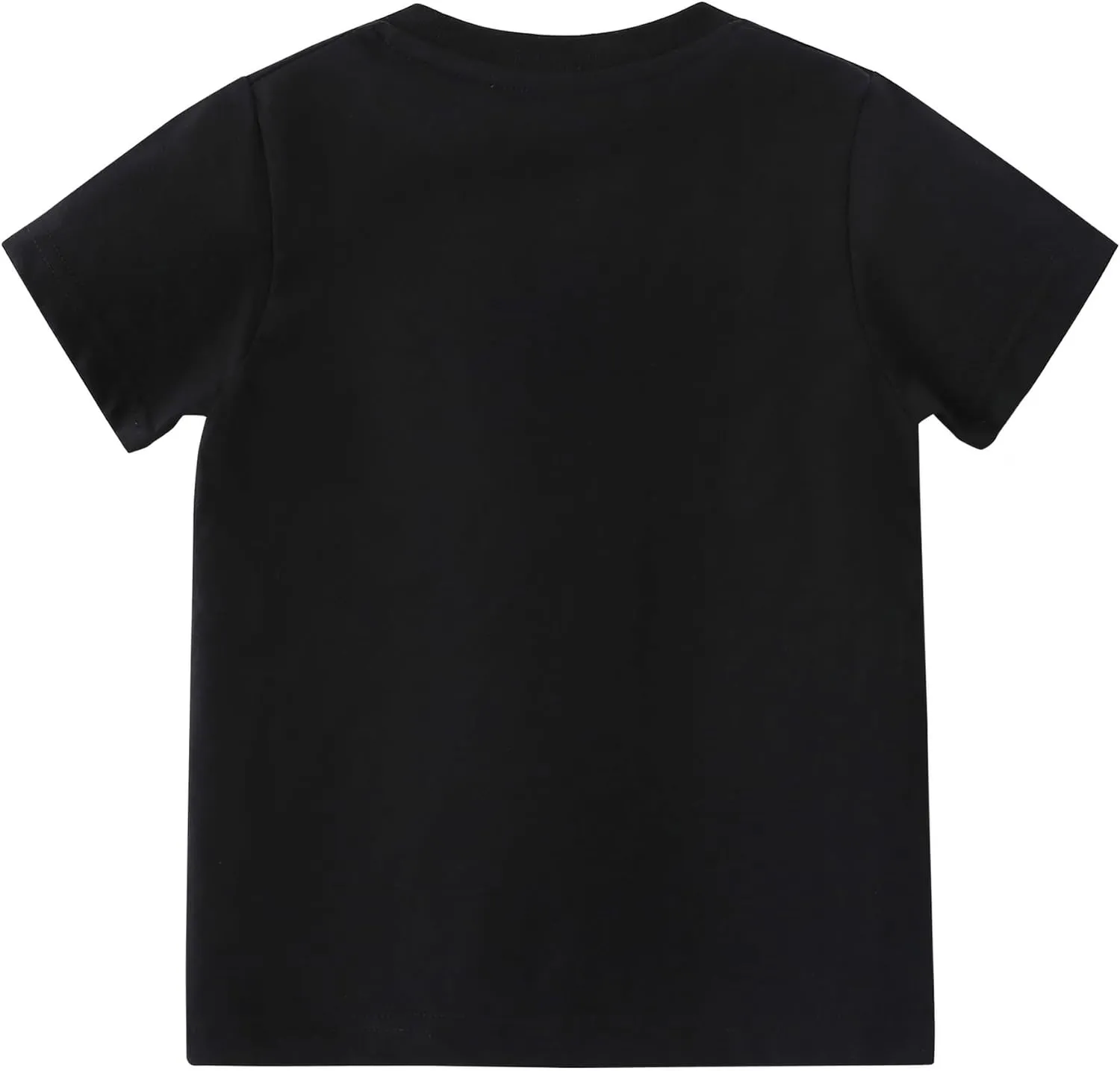 AIWUHE Toddler T Shirts Cotton Summer Tshirts Boys Girls Basic Tee Undershirts Short Sleeve Clothes Crew Neck Shirts 2-7Y