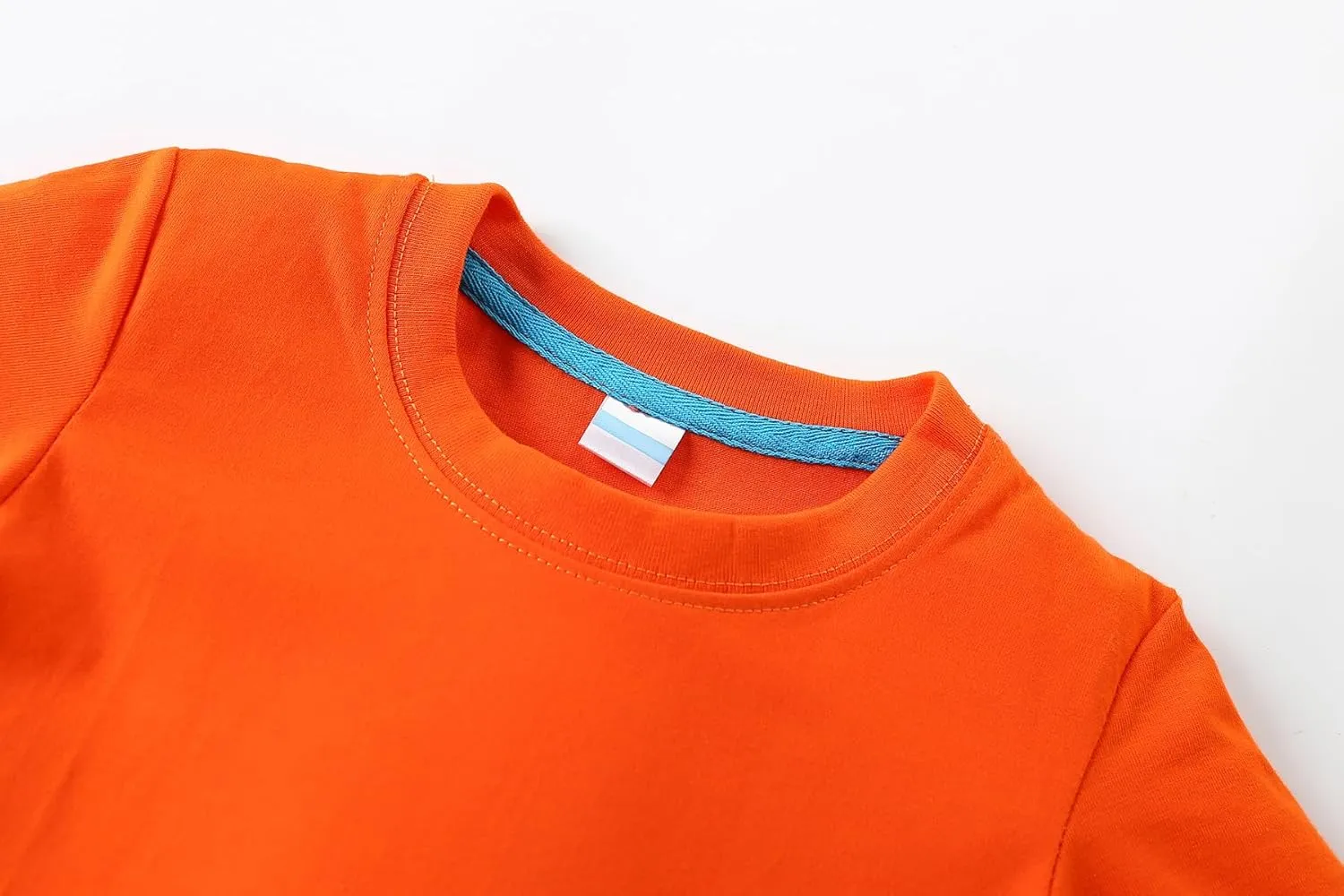 AIWUHE Toddler T Shirts Cotton Summer Tshirts Boys Girls Basic Tee Undershirts Short Sleeve Clothes Crew Neck Shirts 2-7Y