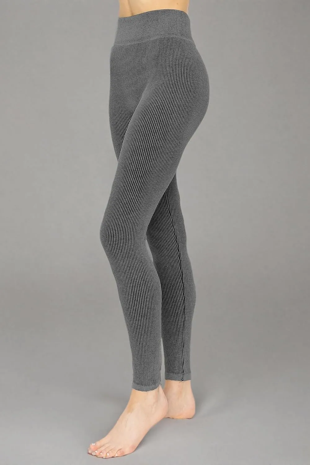 ALWAYS Women's Cotton Yoga Leggings - High Waist Premium Soft Breathable Stretchy Ribbed Leggings