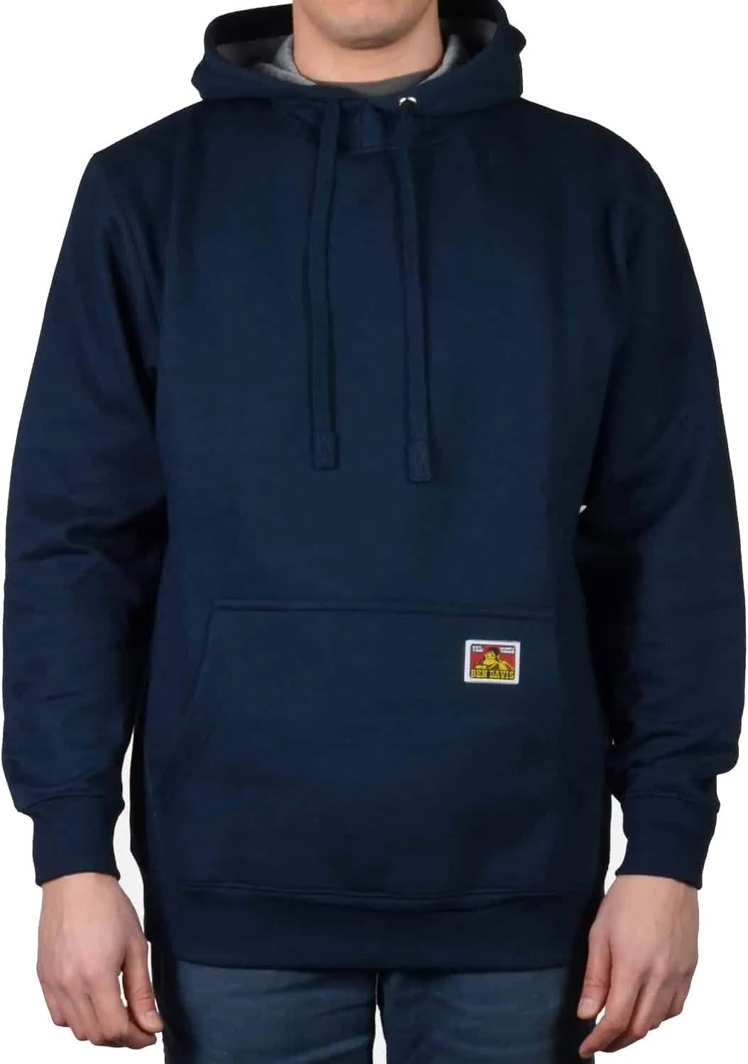Ben Davis Men's Heavyweight Hooded Pullover Sweatshirt