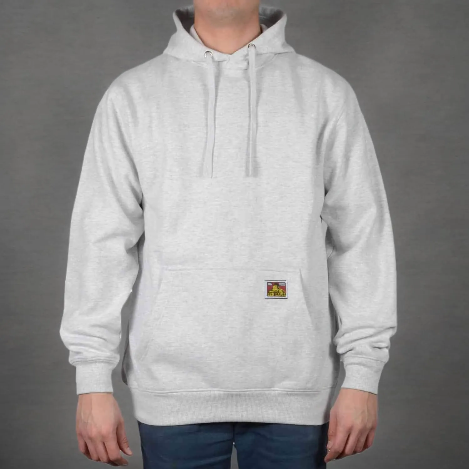 Ben Davis Men's Heavyweight Hooded Pullover Sweatshirt