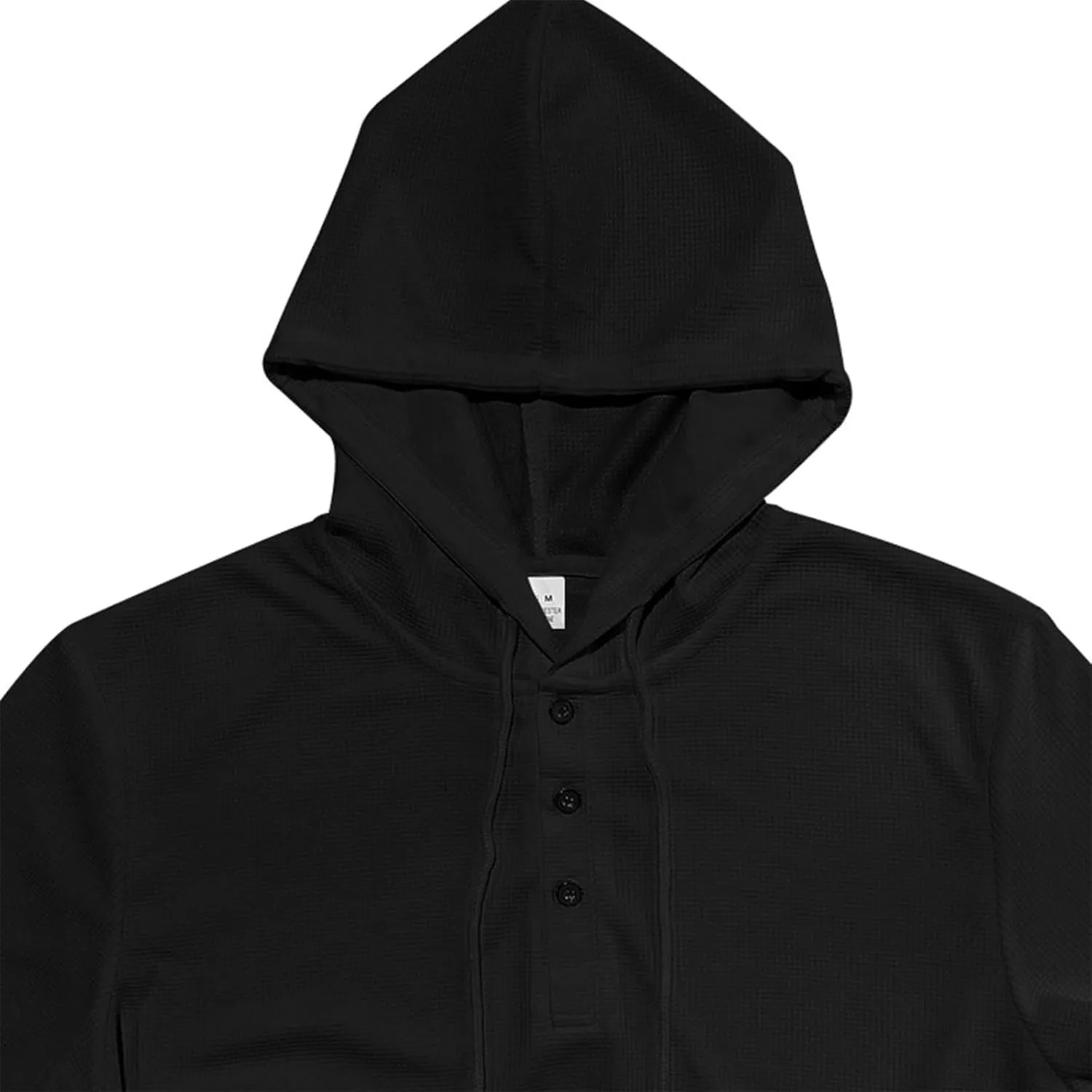 Bidobibo Thick Hoodies for Men V Neck Drawstring Pullover Hoodie Mens Fall Clothes Fashion 2024 Solid Long Sleeve Sweatshirt
