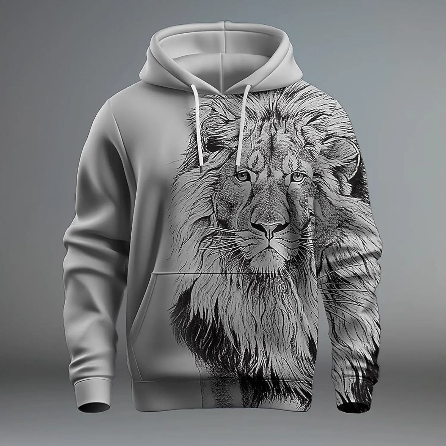 Blue Hoodie And Winter Casual Loose Solid Hooded Sweater Top Black Hoodies Men Zip Up Hoodie Men Mens Hoodie