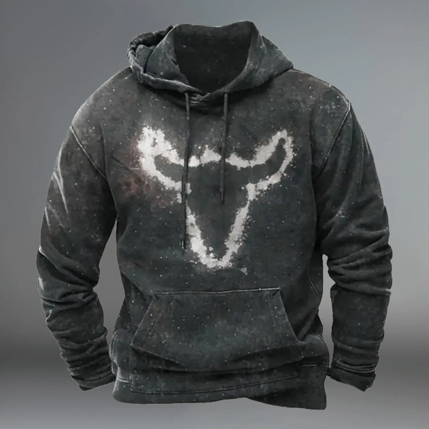 Blue Hoodie And Winter Casual Loose Solid Hooded Sweater Top Black Hoodies Men Zip Up Hoodie Men Mens Hoodie