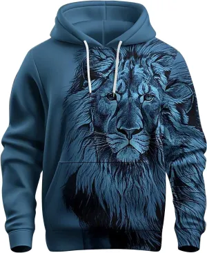 Blue Hoodie And Winter Casual Loose Solid Hooded Sweater Top Black Hoodies Men Zip Up Hoodie Men Mens Hoodie