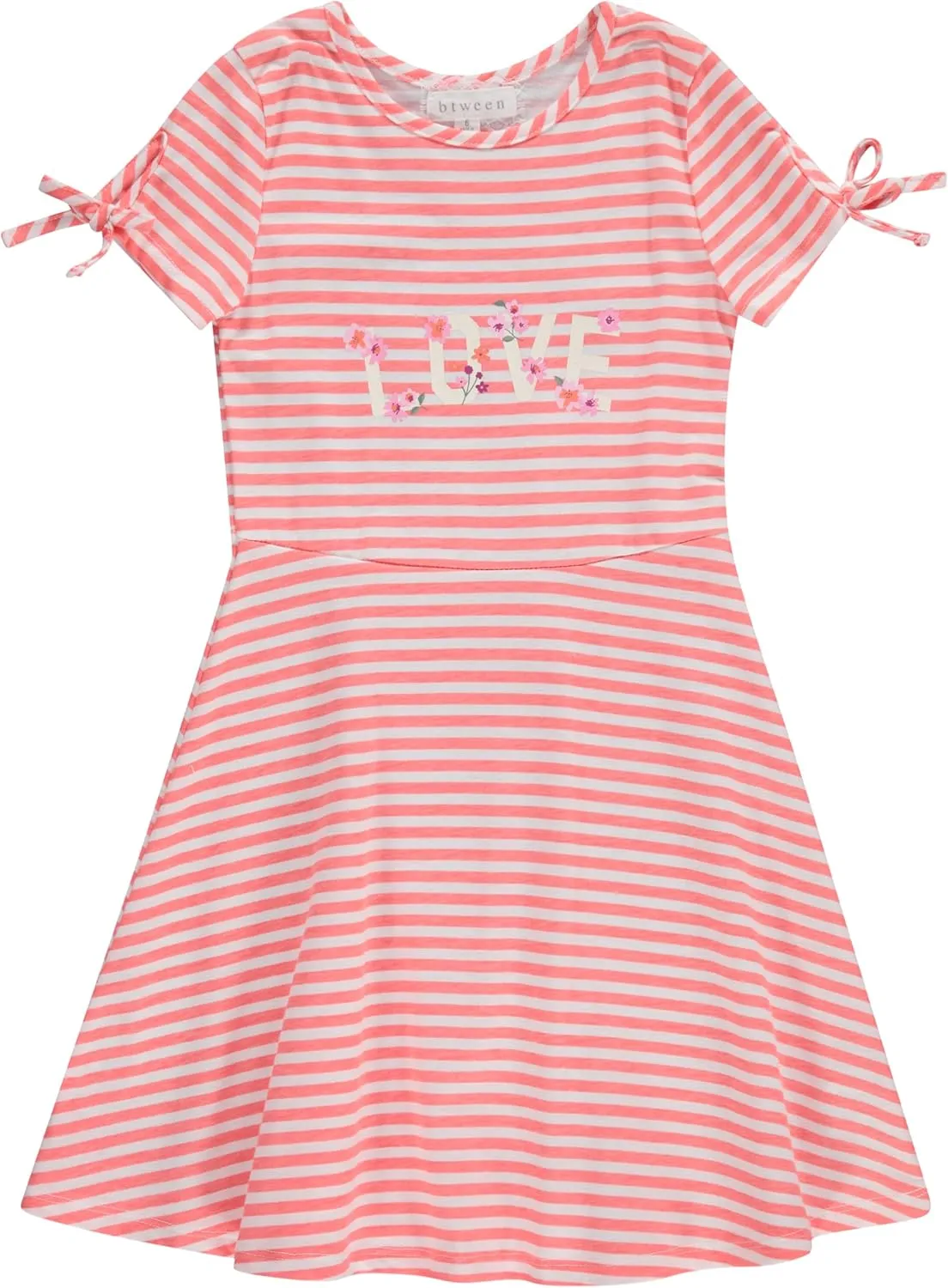BTween 3-PC Girls Summer Dress Set - Short Sleeve Casual Skater Dresses
