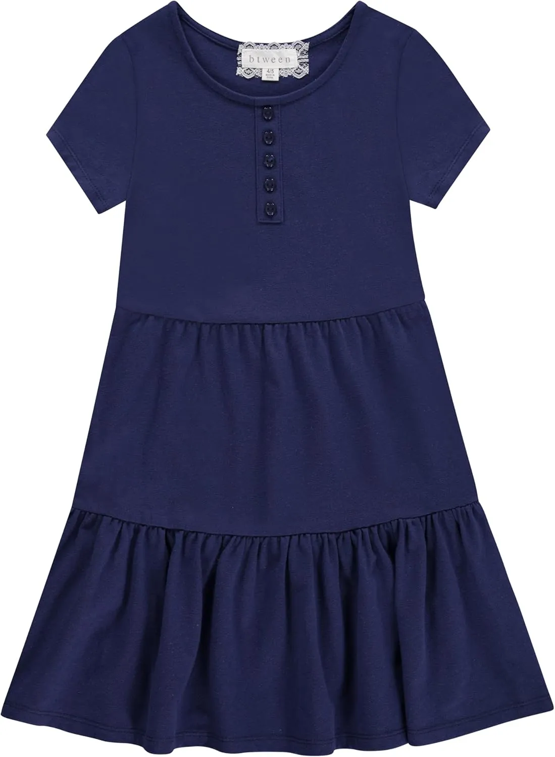 BTween 3-PC Girls Summer Dress Set - Short Sleeve Casual Skater Dresses