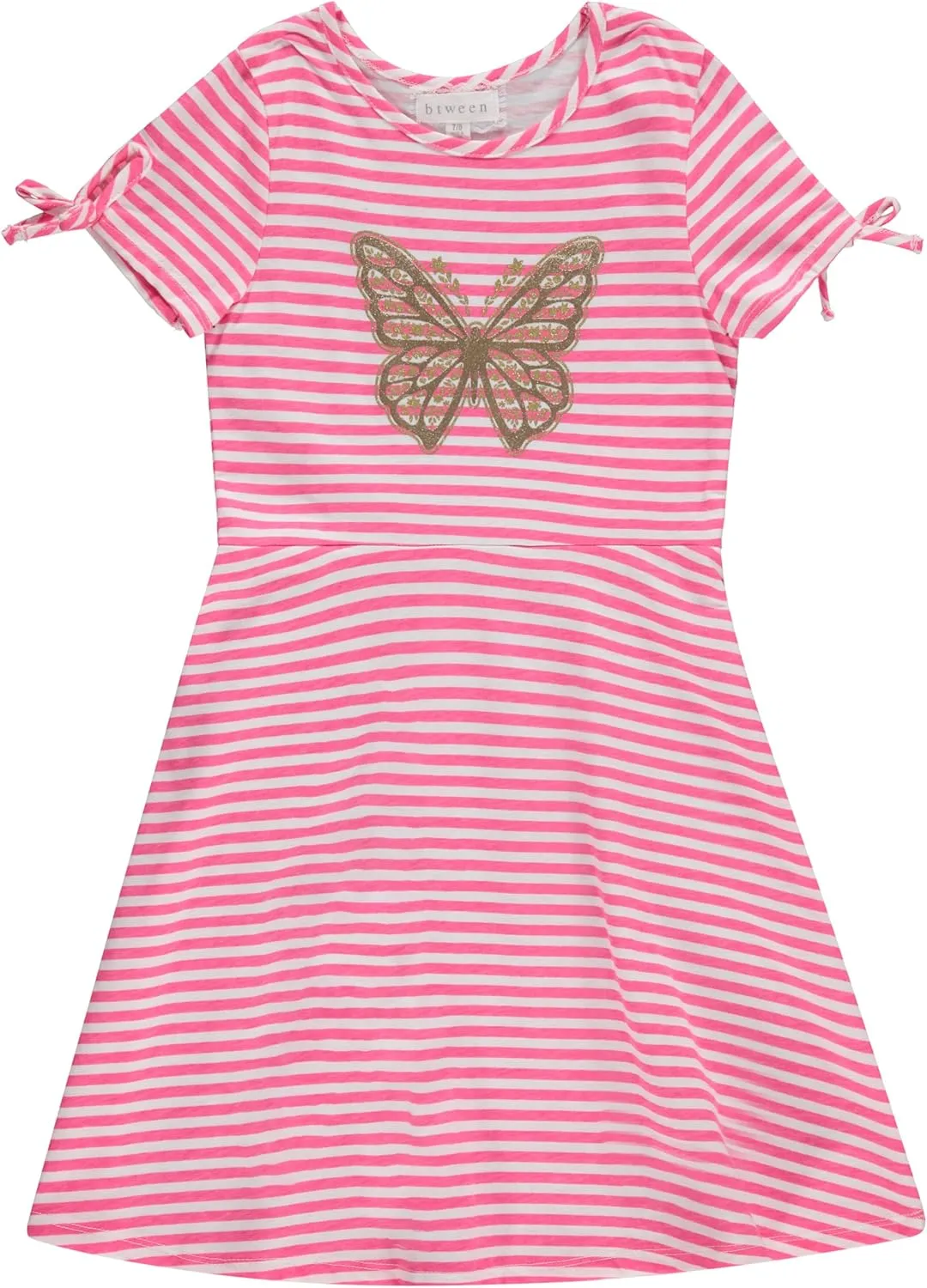 BTween 3-PC Girls Summer Dress Set - Short Sleeve Casual Skater Dresses