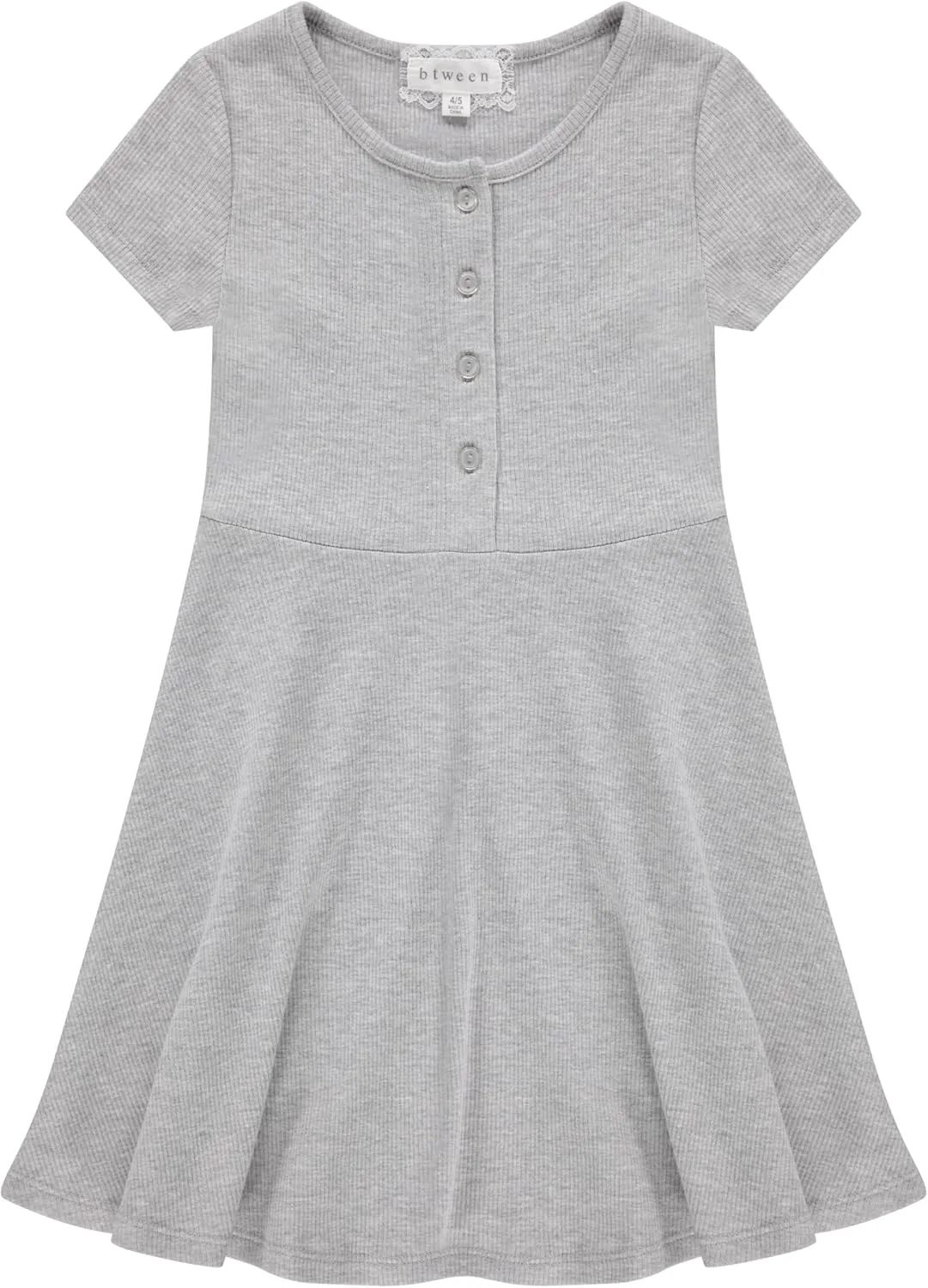 BTween 3-PC Girls Summer Dress Set - Short Sleeve Casual Skater Dresses