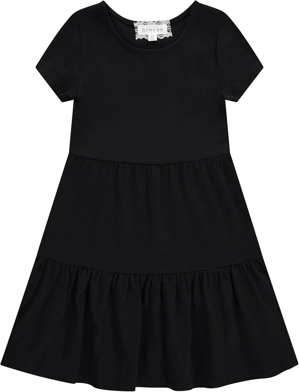 BTween 3-PC Girls Summer Dress Set - Short Sleeve Casual Skater Dresses
