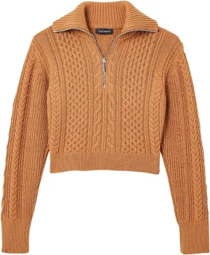 Club Monaco Women's Oversized V Neck Sweater