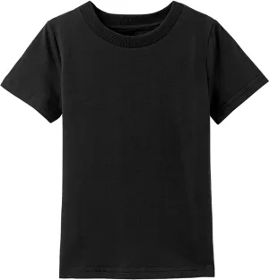 COSLAND Boys' 100% Cotton Heavyweight Short Sleeve Crewneck T Shirt