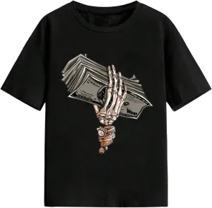 COZYEASE Boys' Graphic Tees Short Sleeve Crew Neck Casual Cool Shirts Summer T Shirts