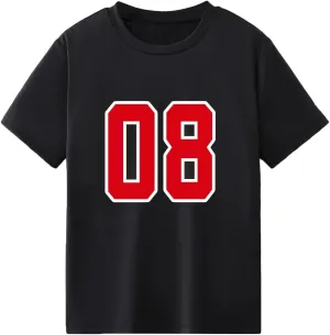 COZYEASE Boys' Graphic Tees Short Sleeve Crew Neck Casual Cool Shirts Summer T Shirts