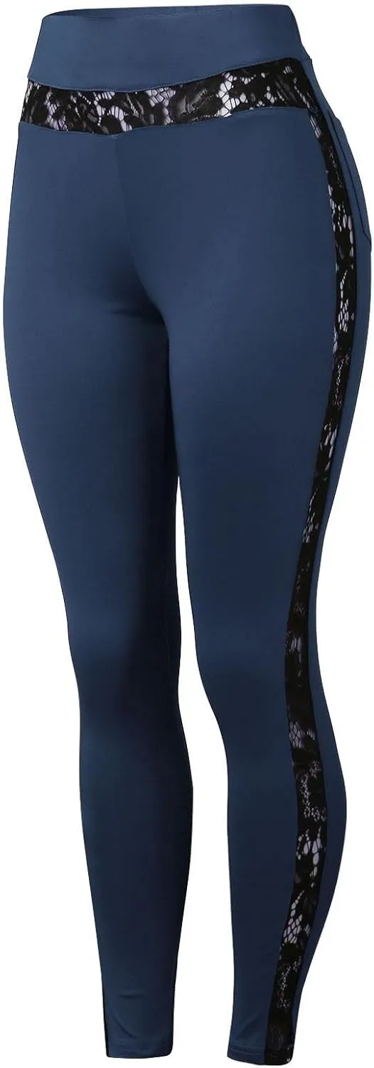Crossover High Waisted Black Flared Yoga Leggings for Women Tummy Control Leggings for Women Women Leggings with