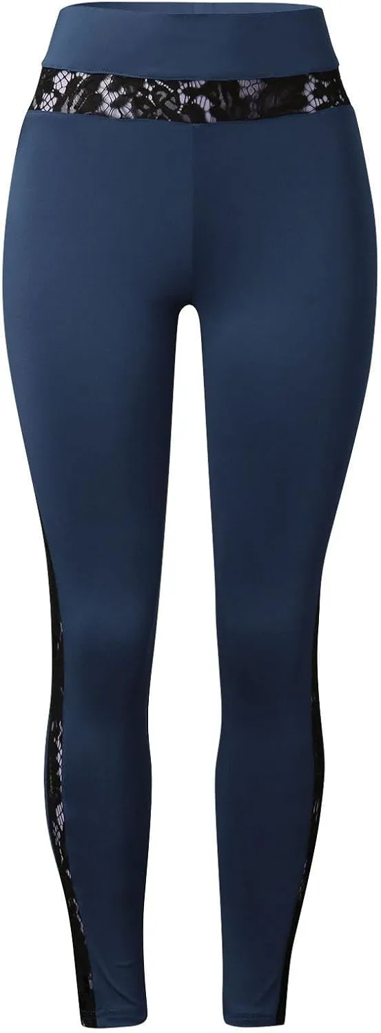 Crossover High Waisted Black Flared Yoga Leggings for Women Tummy Control Leggings for Women Women Leggings with