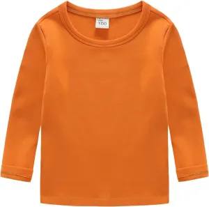CuteOn Kids Toddler Boys T Shirts Long Sleeve Cotton 3-12Years