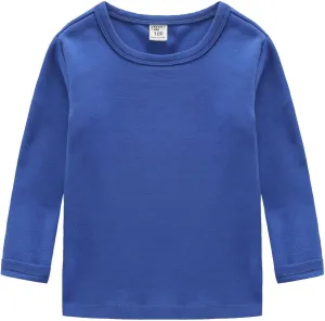 CuteOn Kids Toddler Boys T Shirts Long Sleeve Cotton 3-12Years