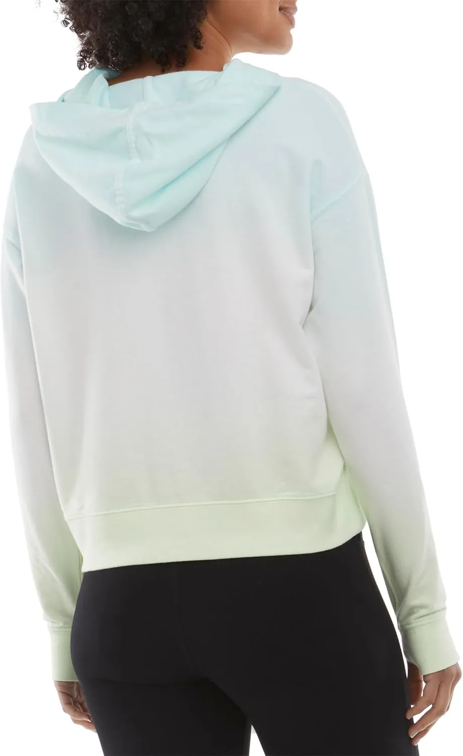 Danskin Women's Ombre Pullover Sweatshirt Hoodie