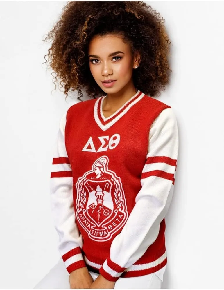 Delta Sigma Theta M4 V-Neck Sweater