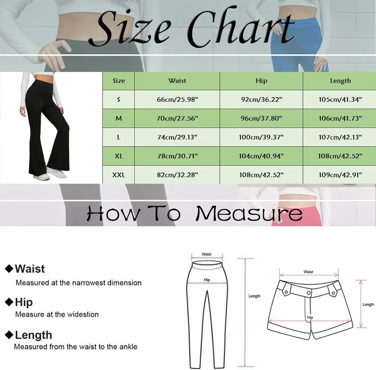 Flare Leggings High Waist Leggings Regular Solid Flared Pants Active Workout Yoga Pants Trousers Yoga Leggings for