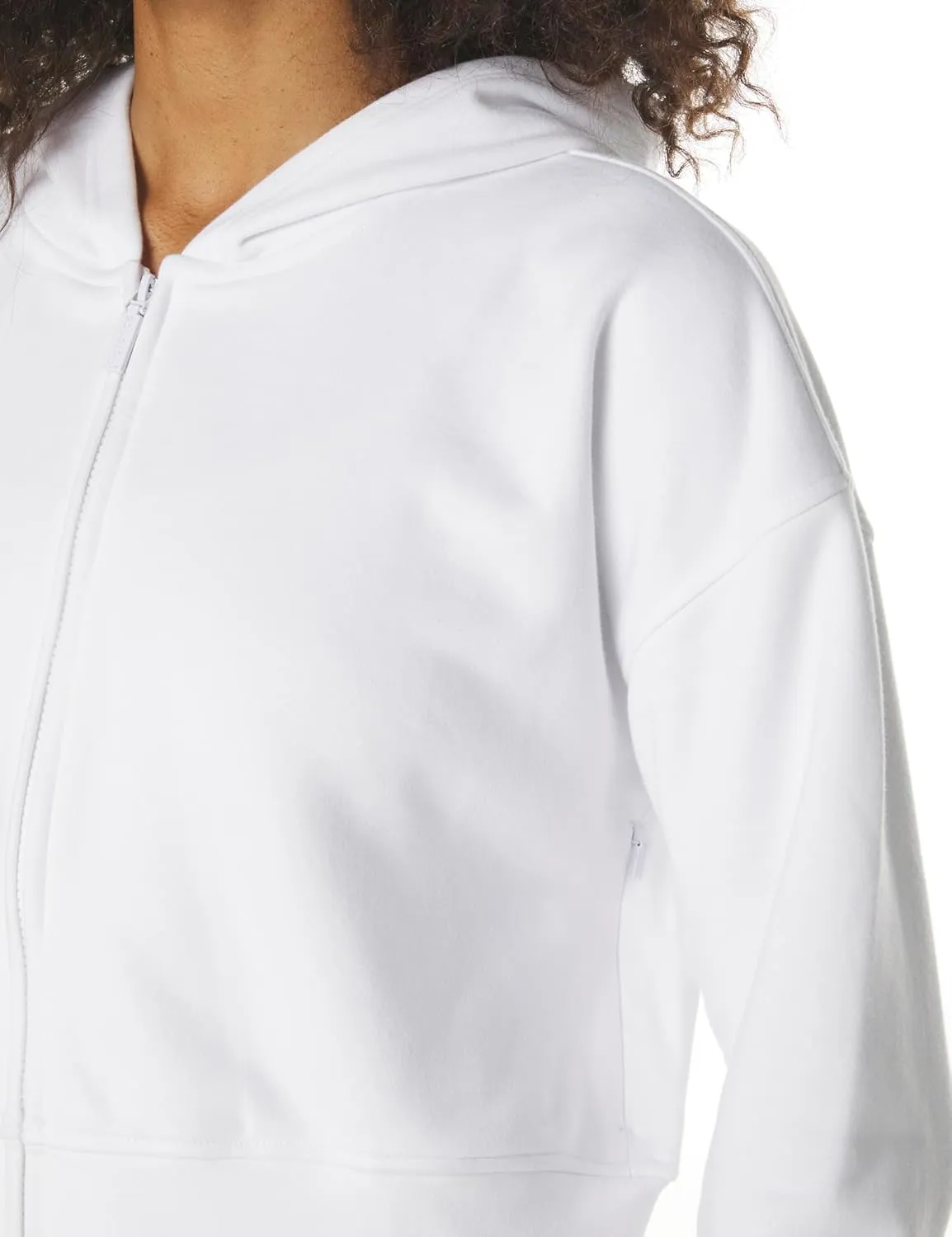 Florence By Mills Women's Cozy Crush Cropped Zip-up Hoodie