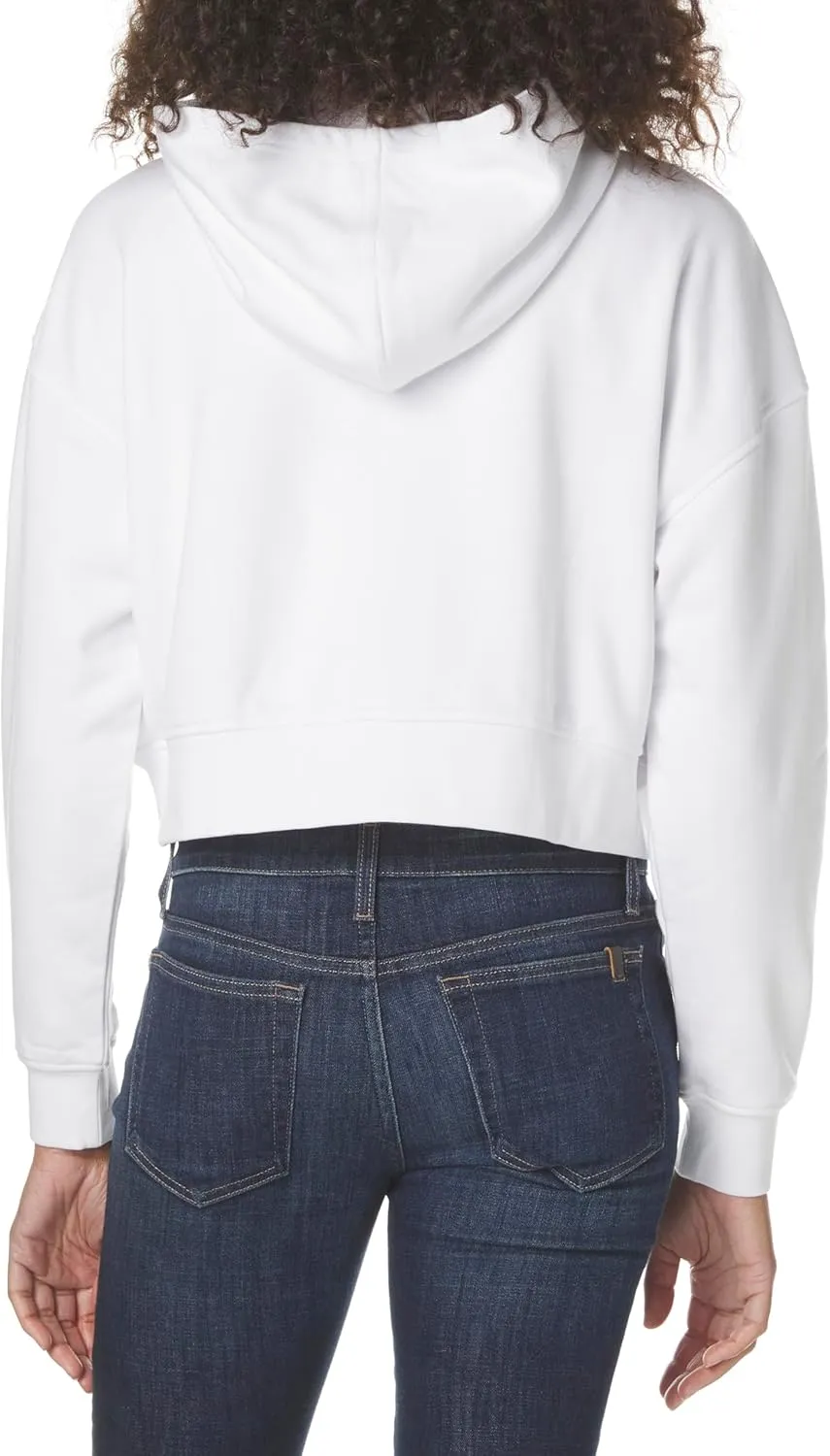Florence By Mills Women's Cozy Crush Cropped Zip-up Hoodie
