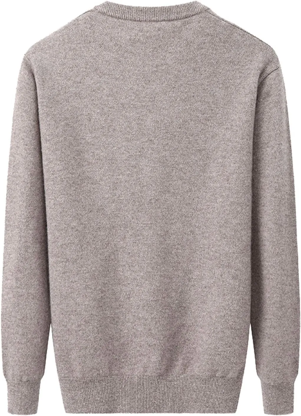 Flygo Men's Cashmere V Neck Sweater