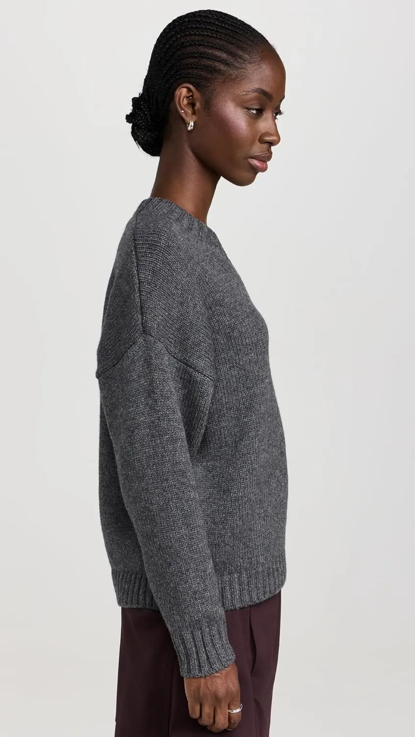 FRAME Women's Chunky V Neck Sweater