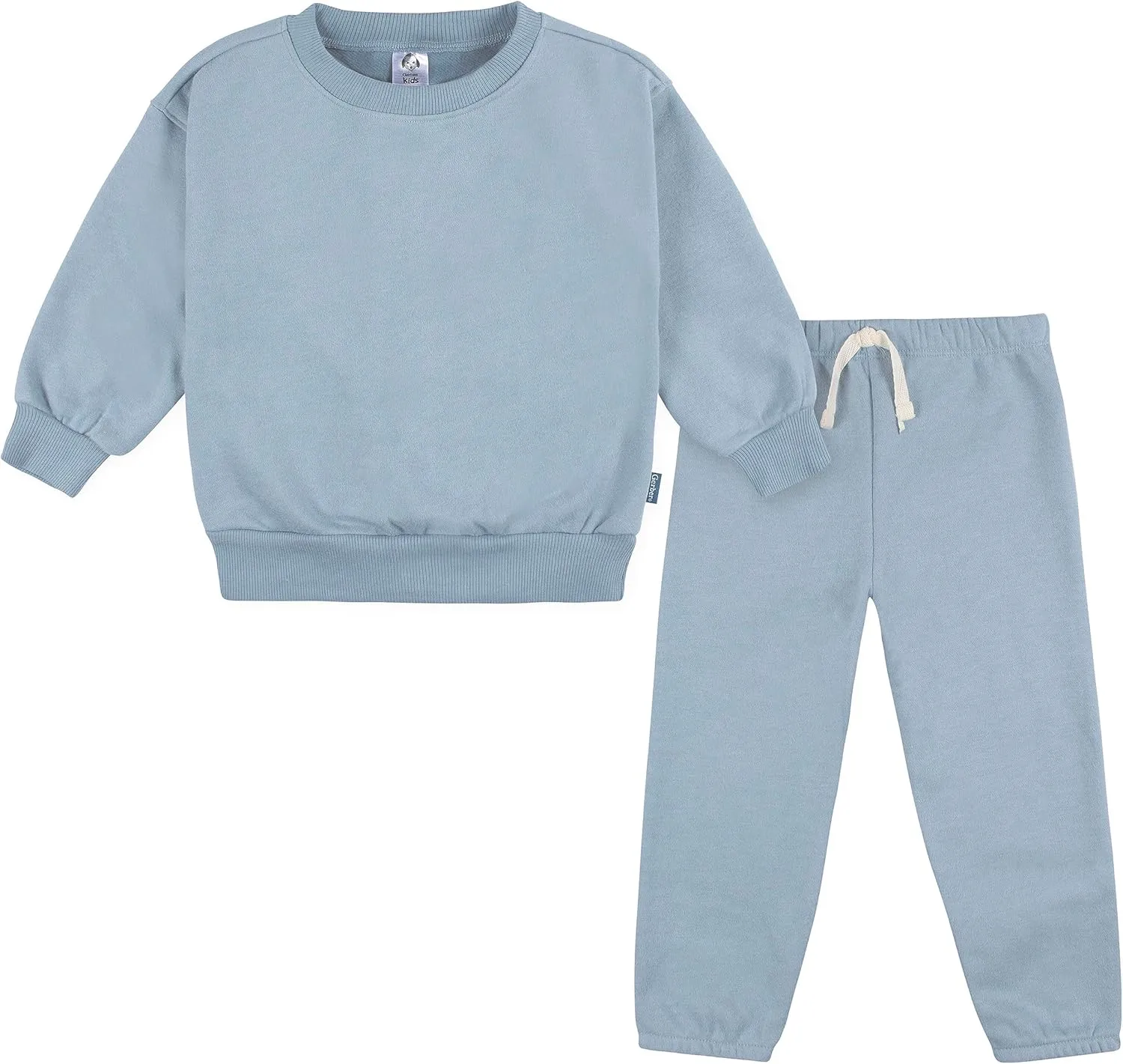 Gerber Baby & Toddler Boys' 2-Piece Fleece Sweatshirt and Jogger Set