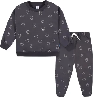 Gerber Baby & Toddler Boys' 2-Piece Fleece Sweatshirt and Jogger Set