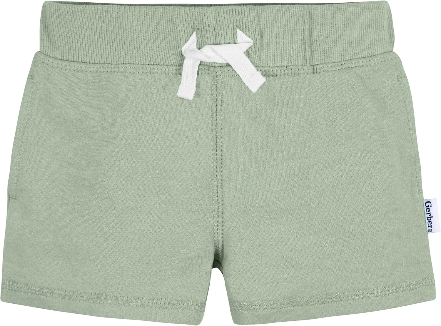 Gerber Baby Boys' Toddler 3-Pack Pull-On Knit Shorts