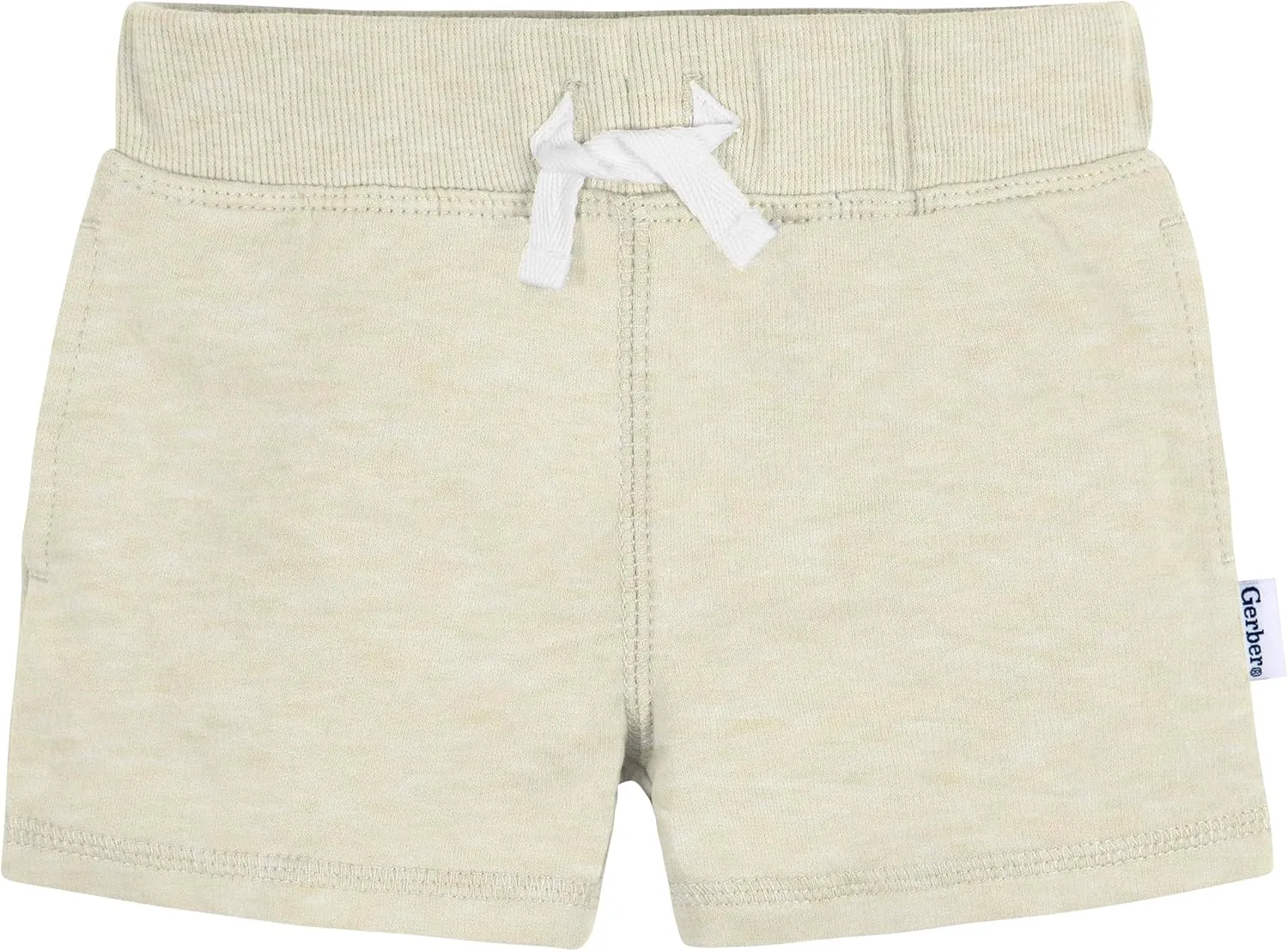 Gerber Baby Boys' Toddler 3-Pack Pull-On Knit Shorts
