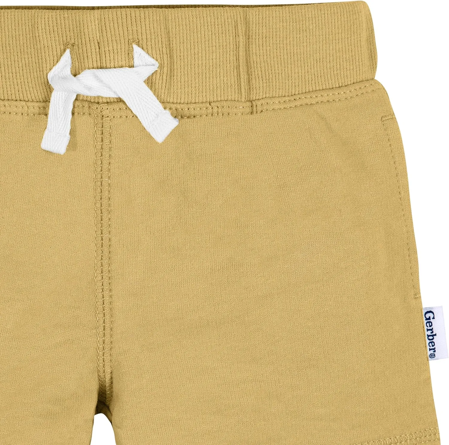 Gerber Baby Boys' Toddler 3-Pack Pull-On Knit Shorts