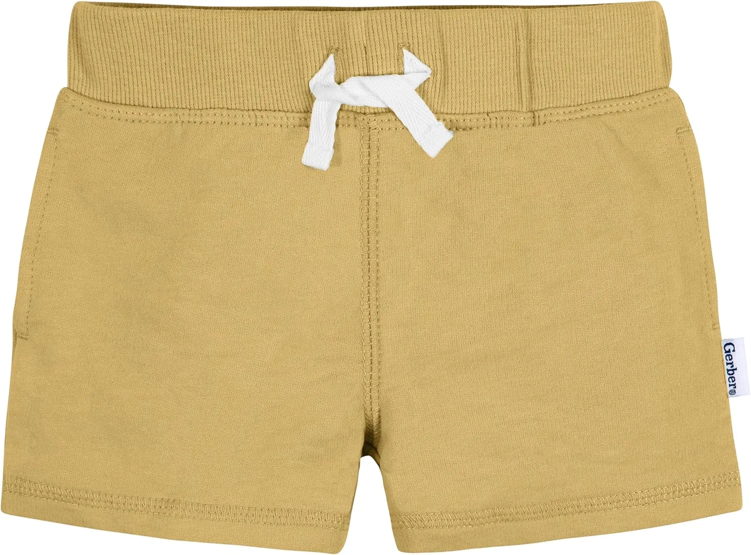 Gerber Baby Boys' Toddler 3-Pack Pull-On Knit Shorts