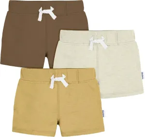 Gerber Baby Boys' Toddler 3-Pack Pull-On Knit Shorts
