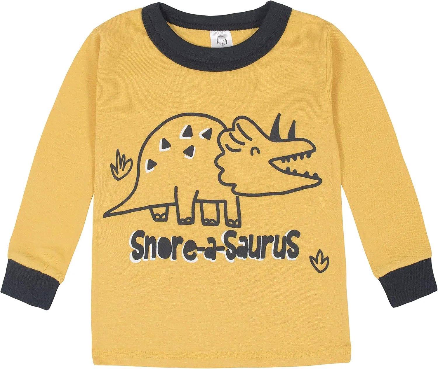 Gerber Baby Boys' Toddler Snug Fit 4-Piece Pajama Set