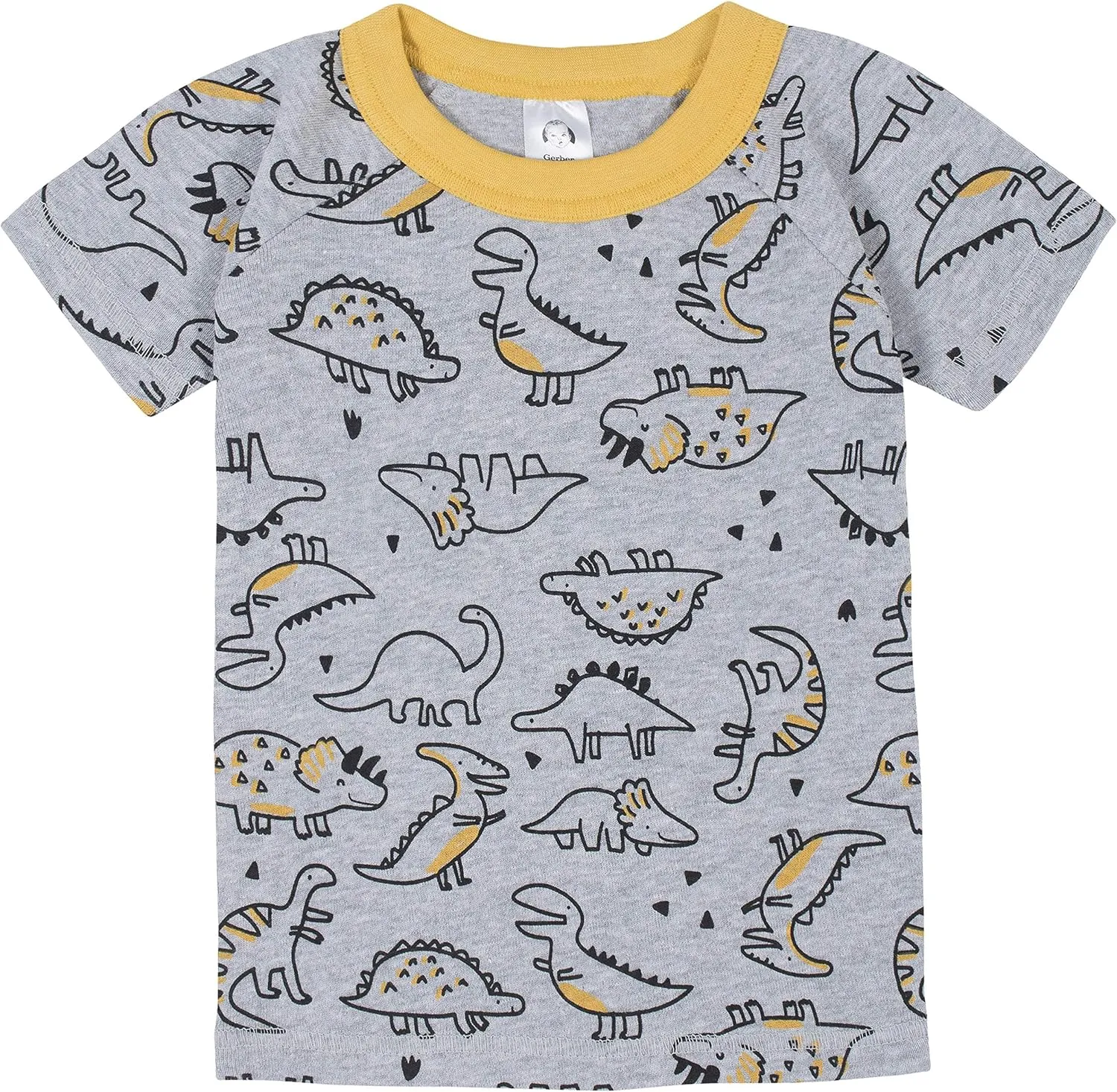 Gerber Baby Boys' Toddler Snug Fit 4-Piece Pajama Set