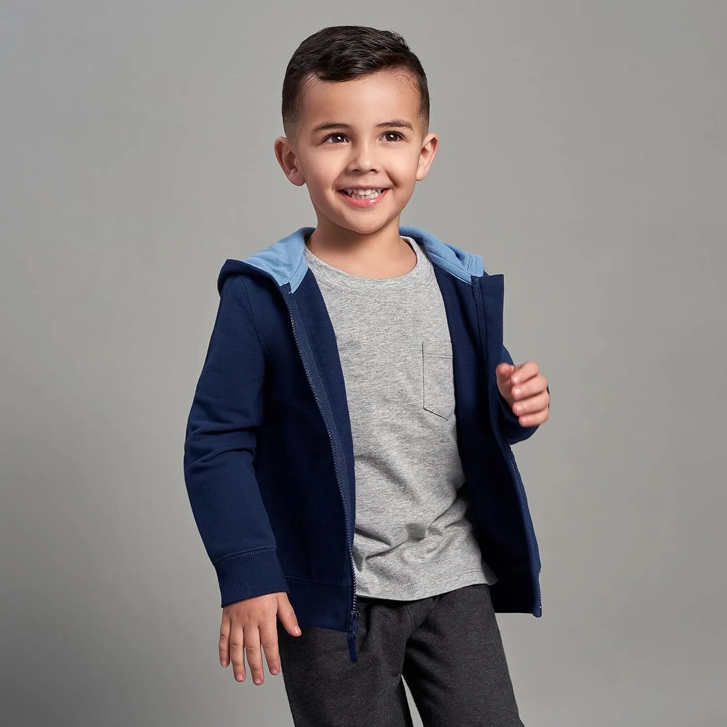 Gerber Baby Boys' Zip Up Hoodie