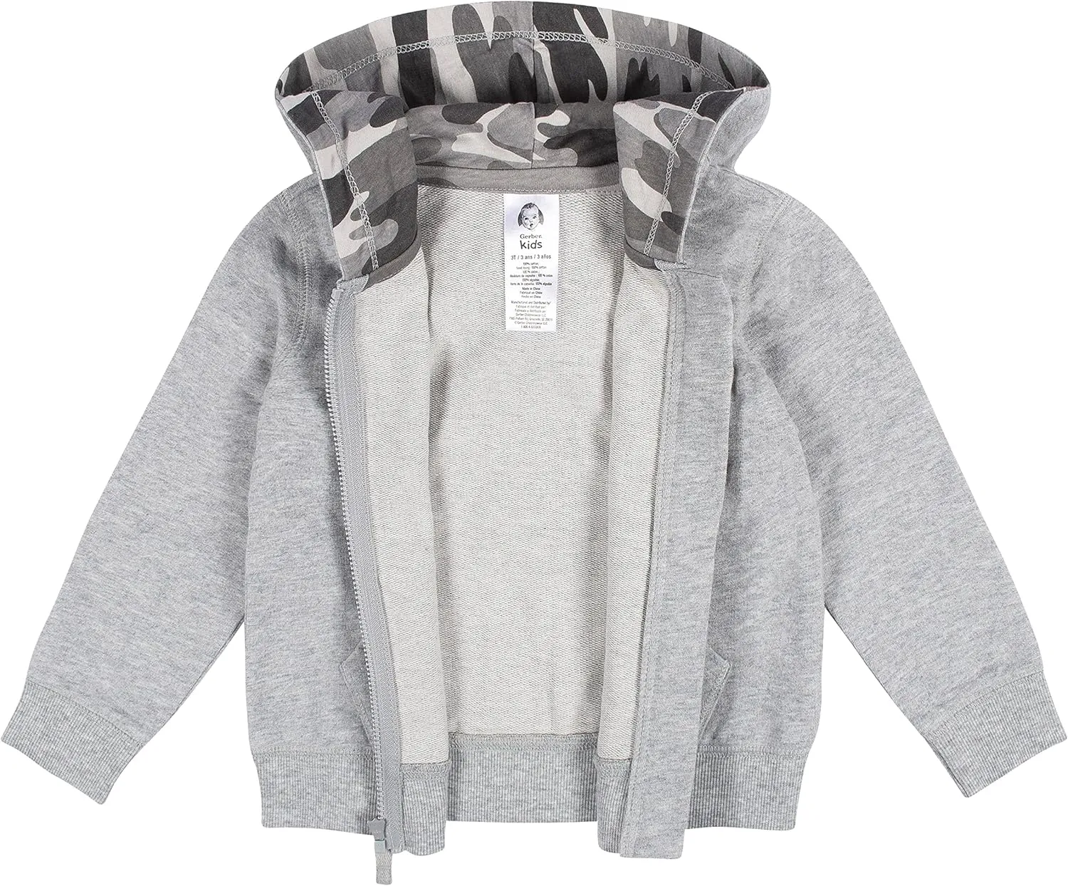 Gerber Baby Boys' Zip Up Hoodie