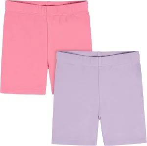 Gerber Baby Girls' 2-Pack Pull-On Bike Shorts