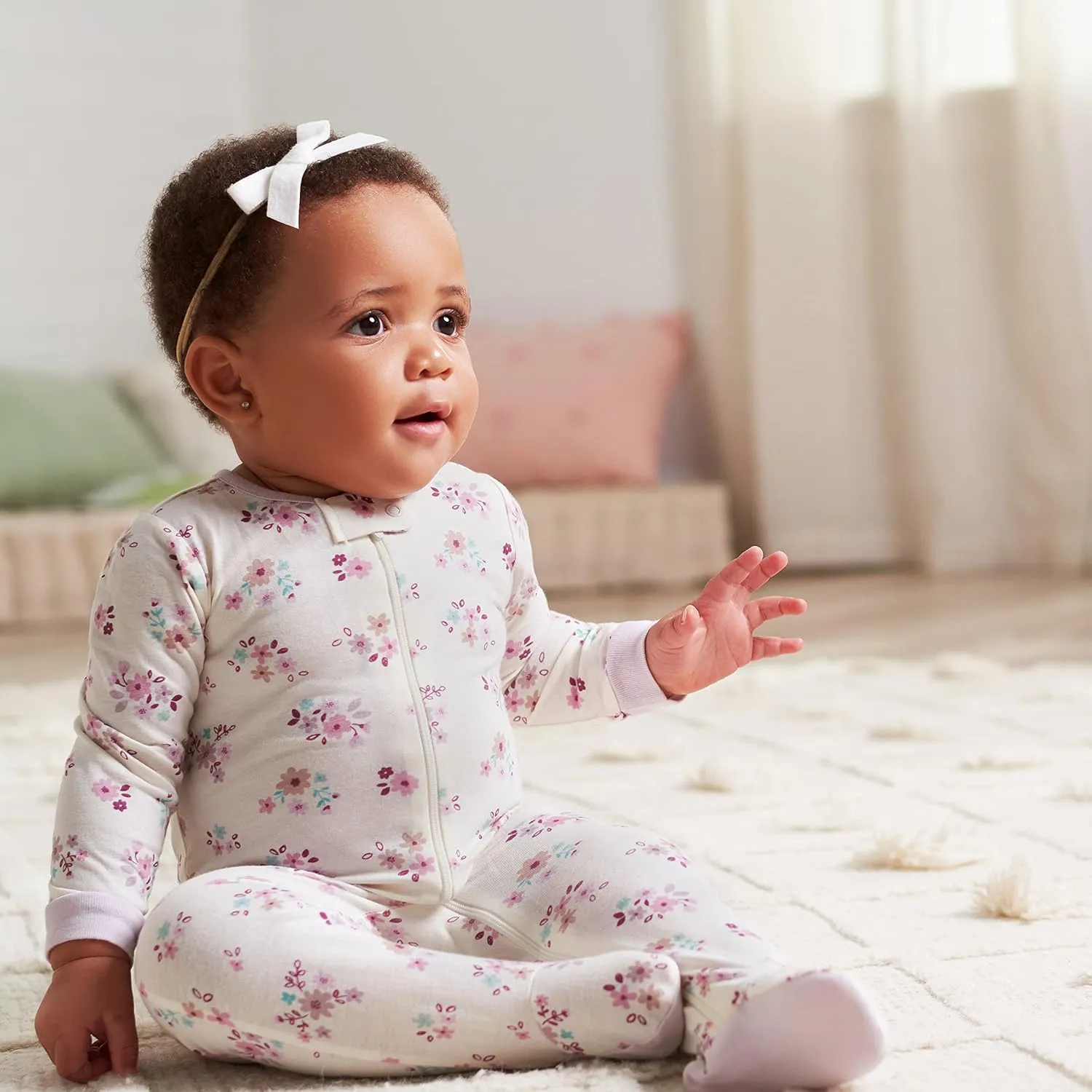 Gerber Baby Girls' 2-pack Sleep 'N Play