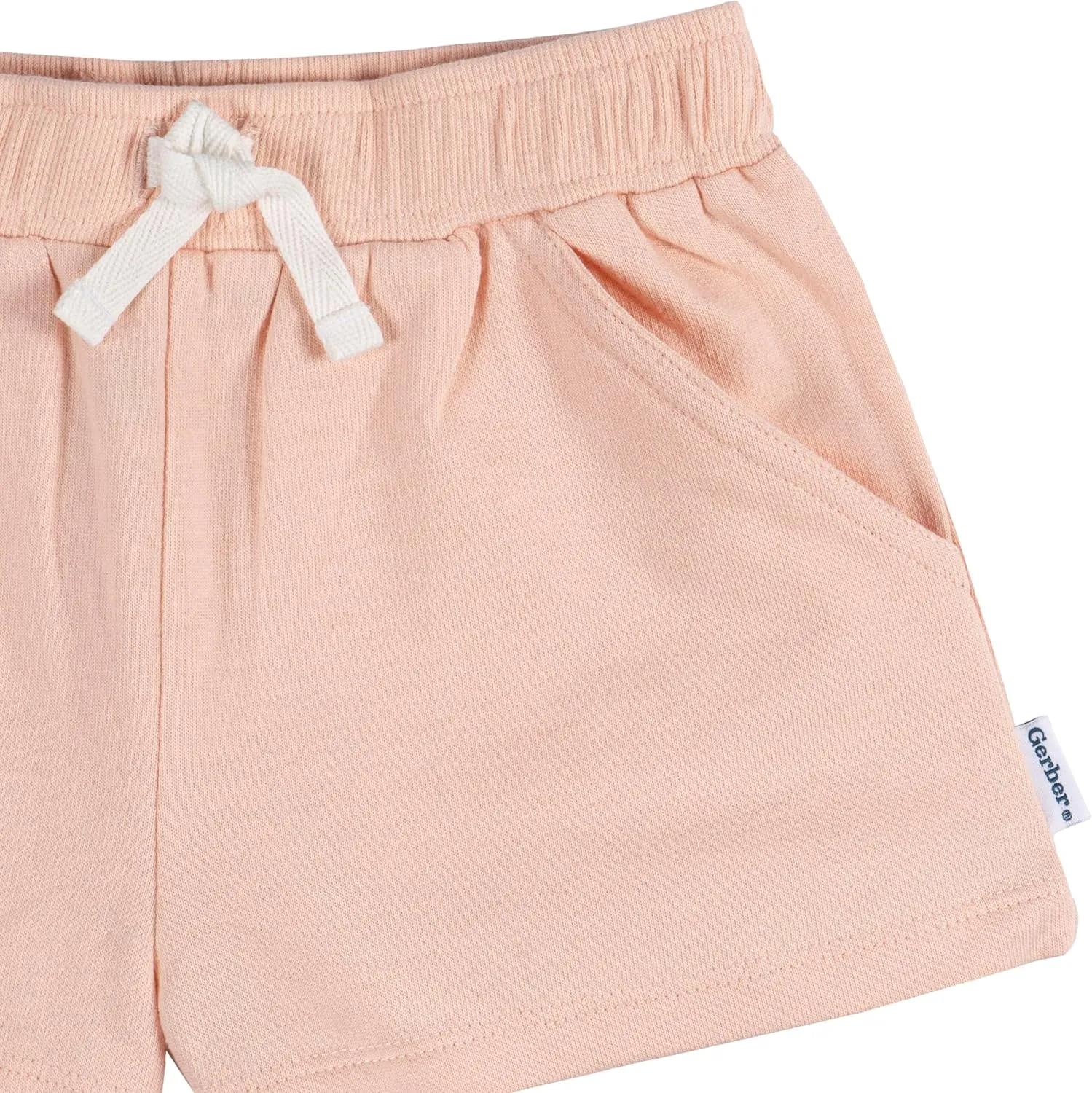 Gerber Baby Girls' 3-Pack Knit Shorts
