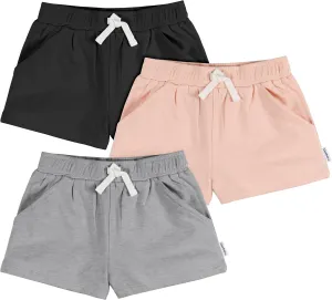 Gerber Baby Girls' 3-Pack Knit Shorts