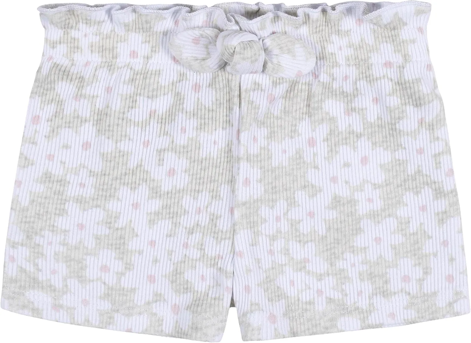 Gerber Baby Girls' Toddler 3-Pack Pull-On Knit Shorts