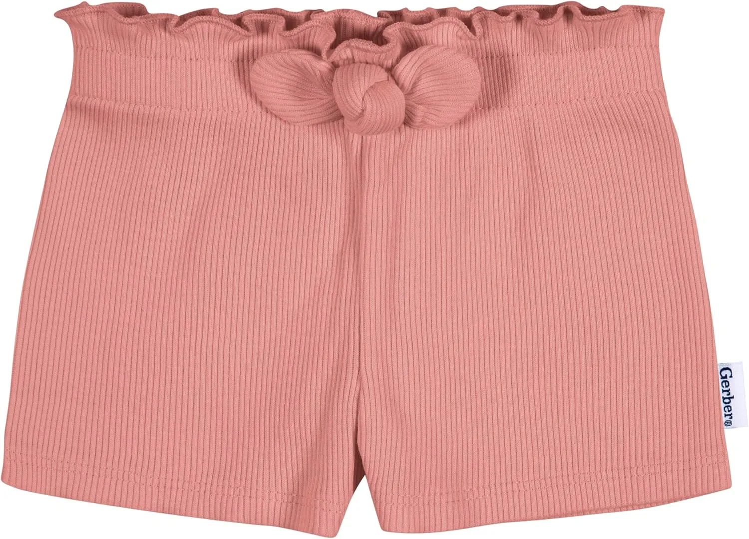 Gerber Baby Girls' Toddler 3-Pack Pull-On Knit Shorts